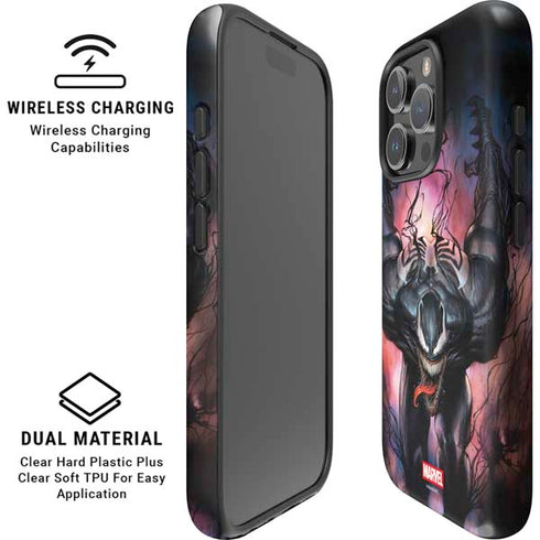 Marvel Venom Absolute Carnage by Adi Granov iPhone 16 Pro Magsafe Impact Case